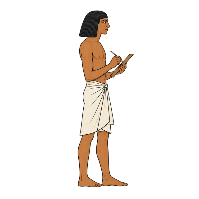 Egyptian scribe