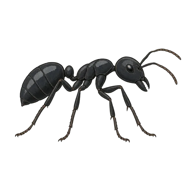 Black garden ant
