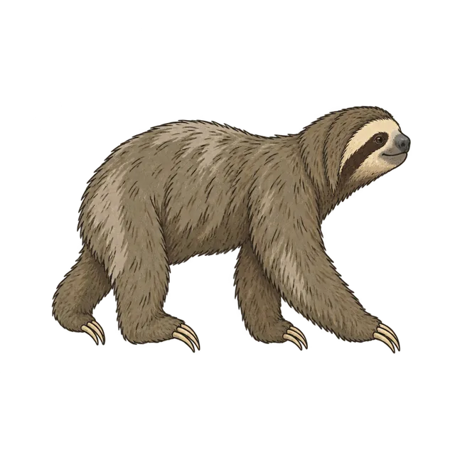 Three-toed sloth
