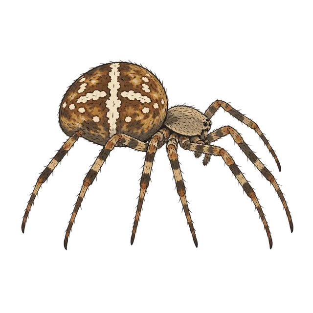 Garden cross spider