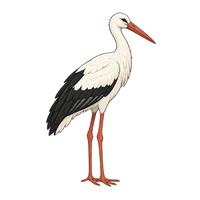 White stork