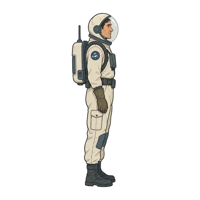 Orbital station janitor