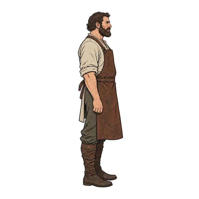 Medieval blacksmith