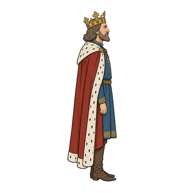 Medieval king