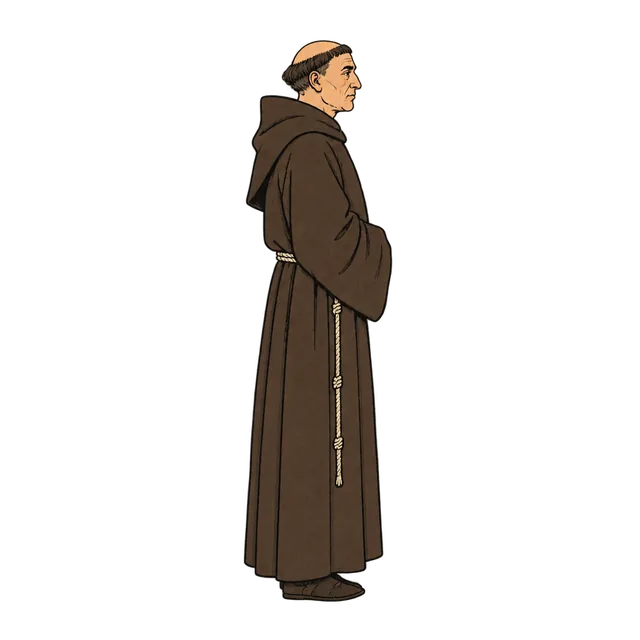 Medieval monk