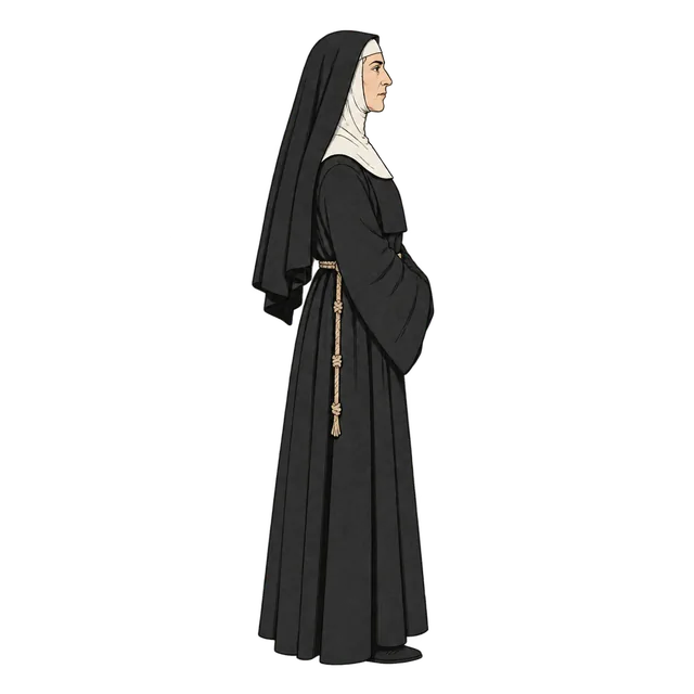 Medieval nun