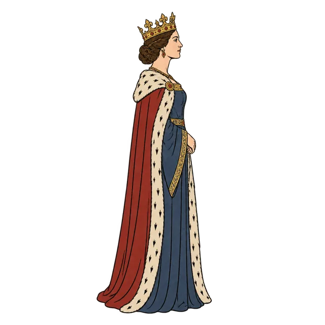 Medieval queen